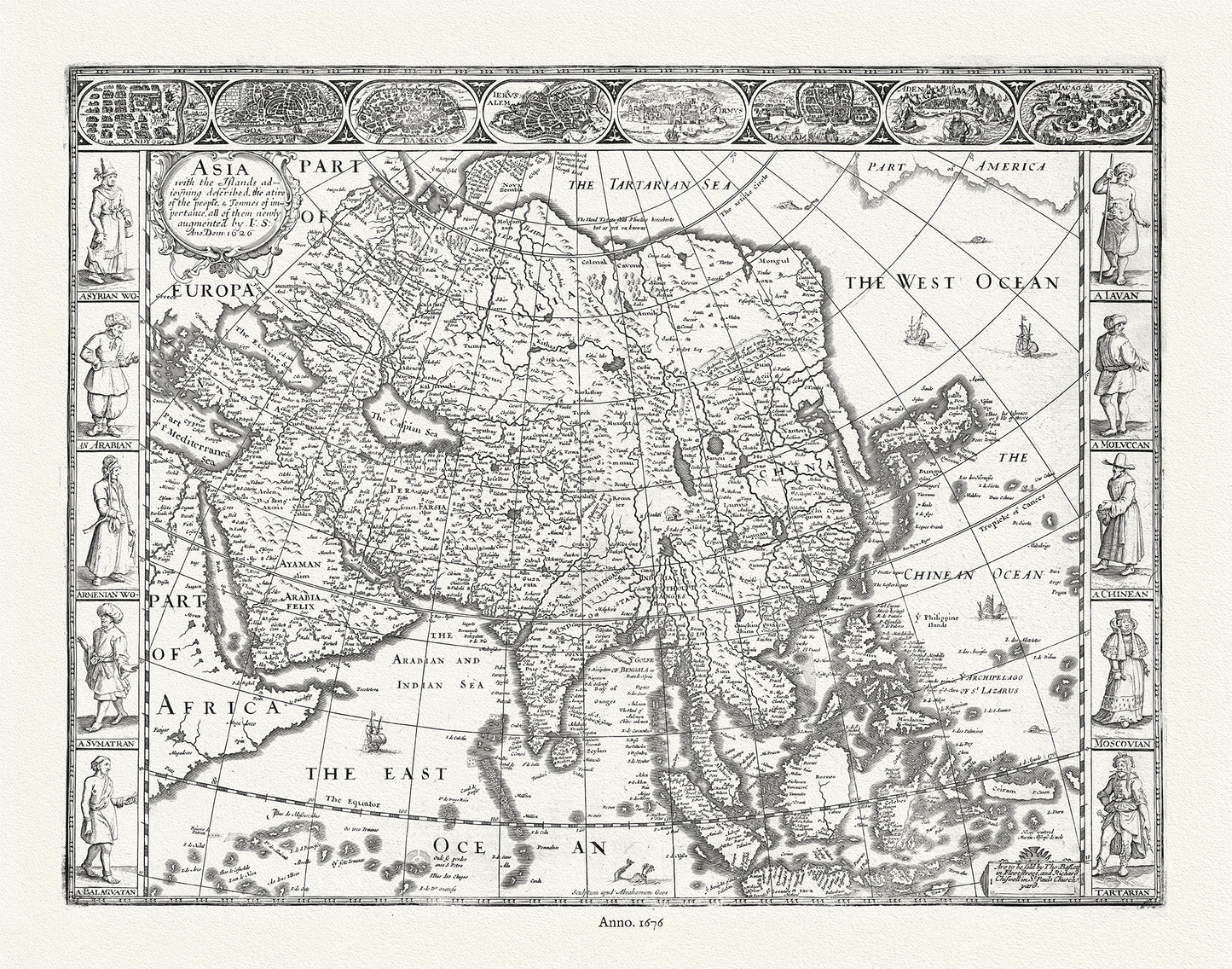 Asia: Asia, 1676, Speed authore