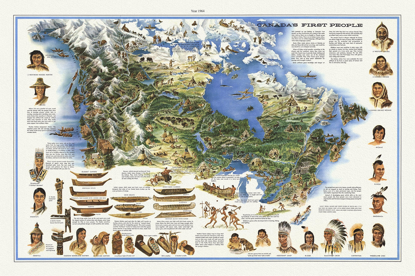 Canada First Peoples: - The Map Chest