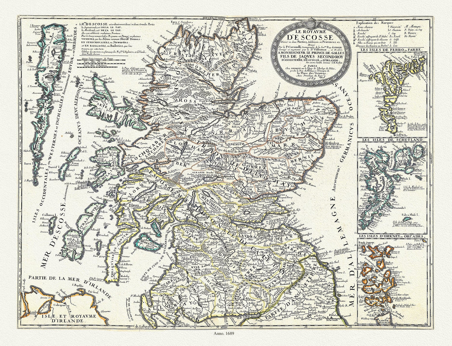 Europe: France: A New Map of Ancient Gaul or Gallia Transalpina, Wells auth., 1700 LT - The Map Chest