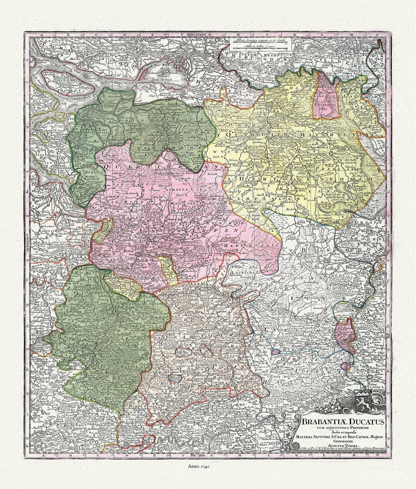 Europe: Low Countries: - The Map Chest