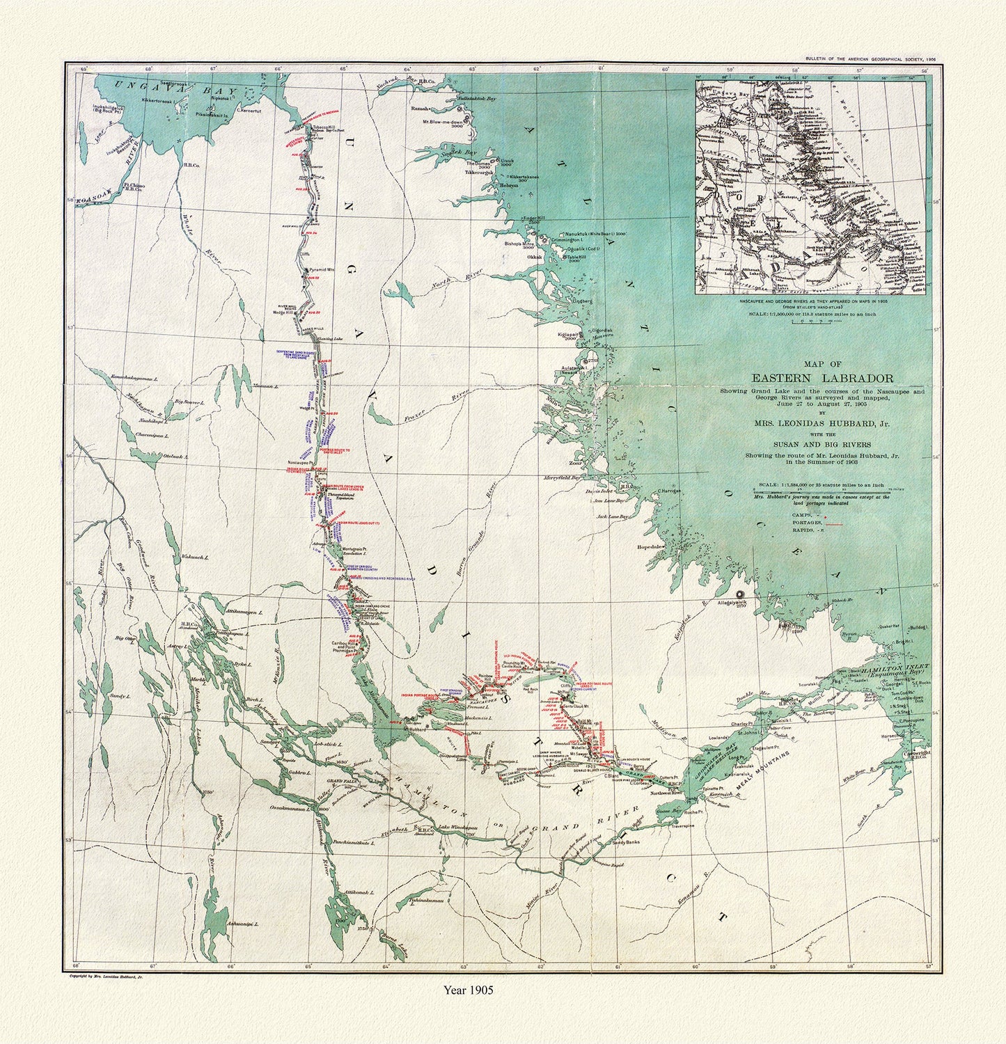 Hubbard, Labrador, 1908 - The Map Chest