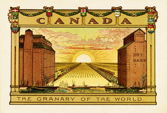 Canada, The Granary of the World - The Map Chest
