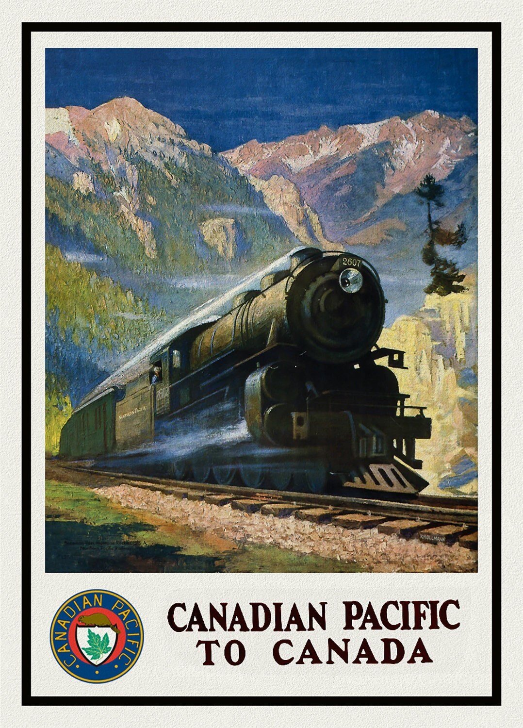 Canadian Pacific to Canada - The Map Chest