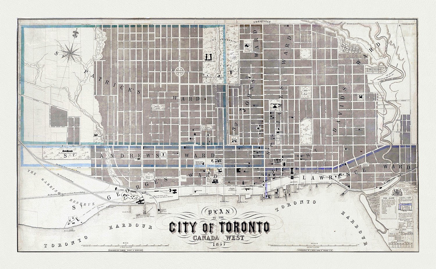 Canada: Toronto Maps – The Map Chest