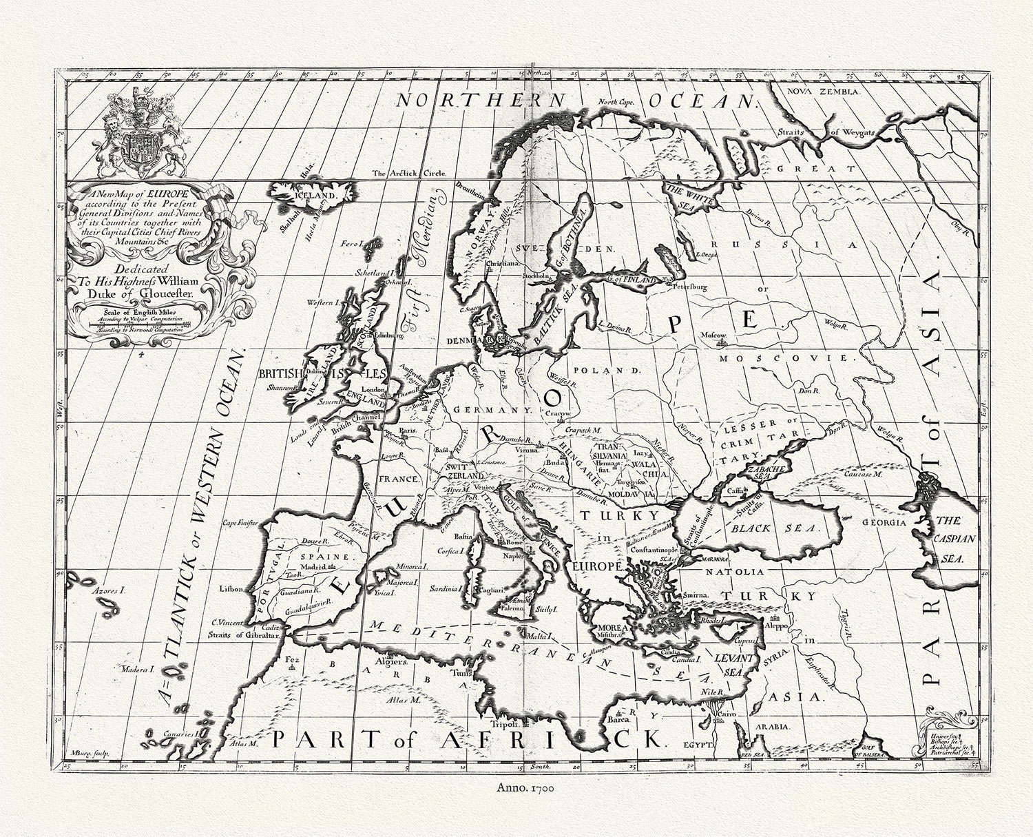 EUROPE - The Map Chest