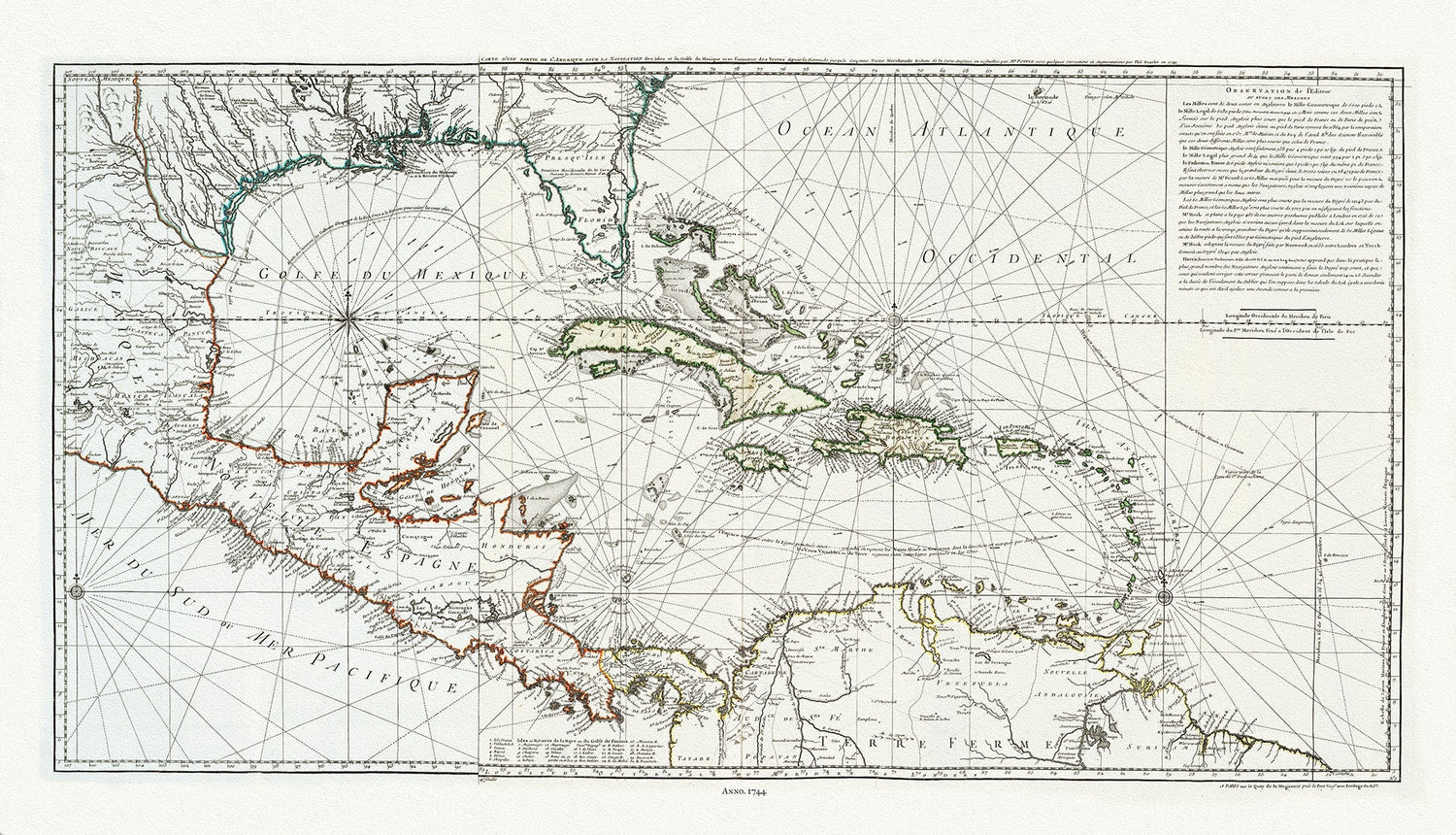 MIDDLE CENTRAL AMERICA - The Map Chest