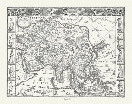 Asia: Asia, 1676, Speed authore