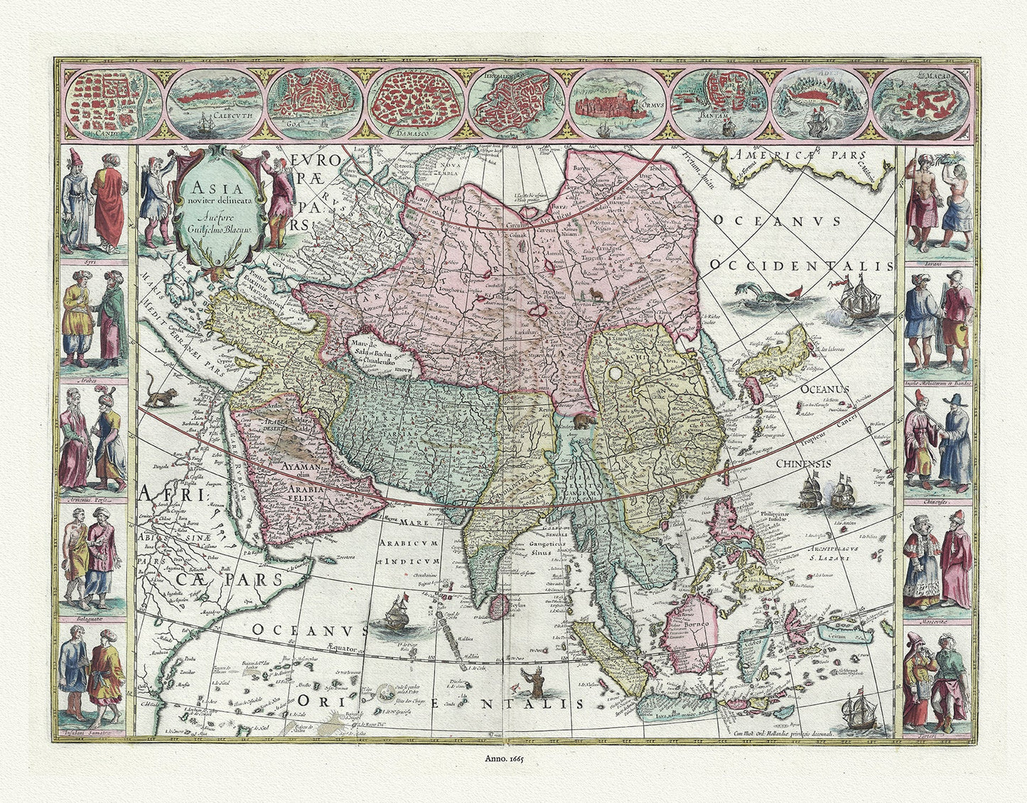 Asia: Asia noviter delineata - The Map Chest