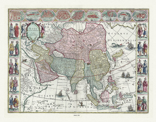 Asia: Asia noviter delineata - The Map Chest