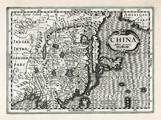 Asia: China. 1636. Mercator et al. auth. - The Map Chest