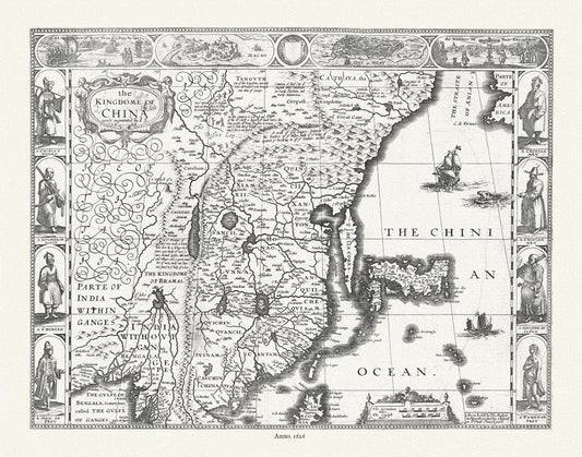 Asia: China, The Kingdome, 1626, Speed authore - The Map Chest