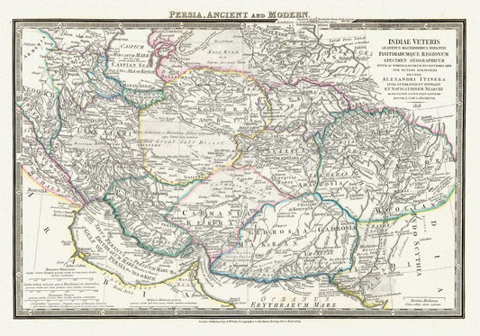 Asia Minor: Persia, Ancient and modern, 1838, Wyld auth. - The Map Chest