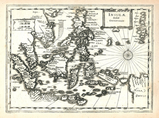 Asia: Southeast: Insulae Indiae Orientalis. 1636. Mercator et al. auth. - The Map Chest