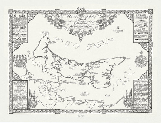Atlantic Canada: Prince Edward Island,1964, Furse auth. - The Map Chest