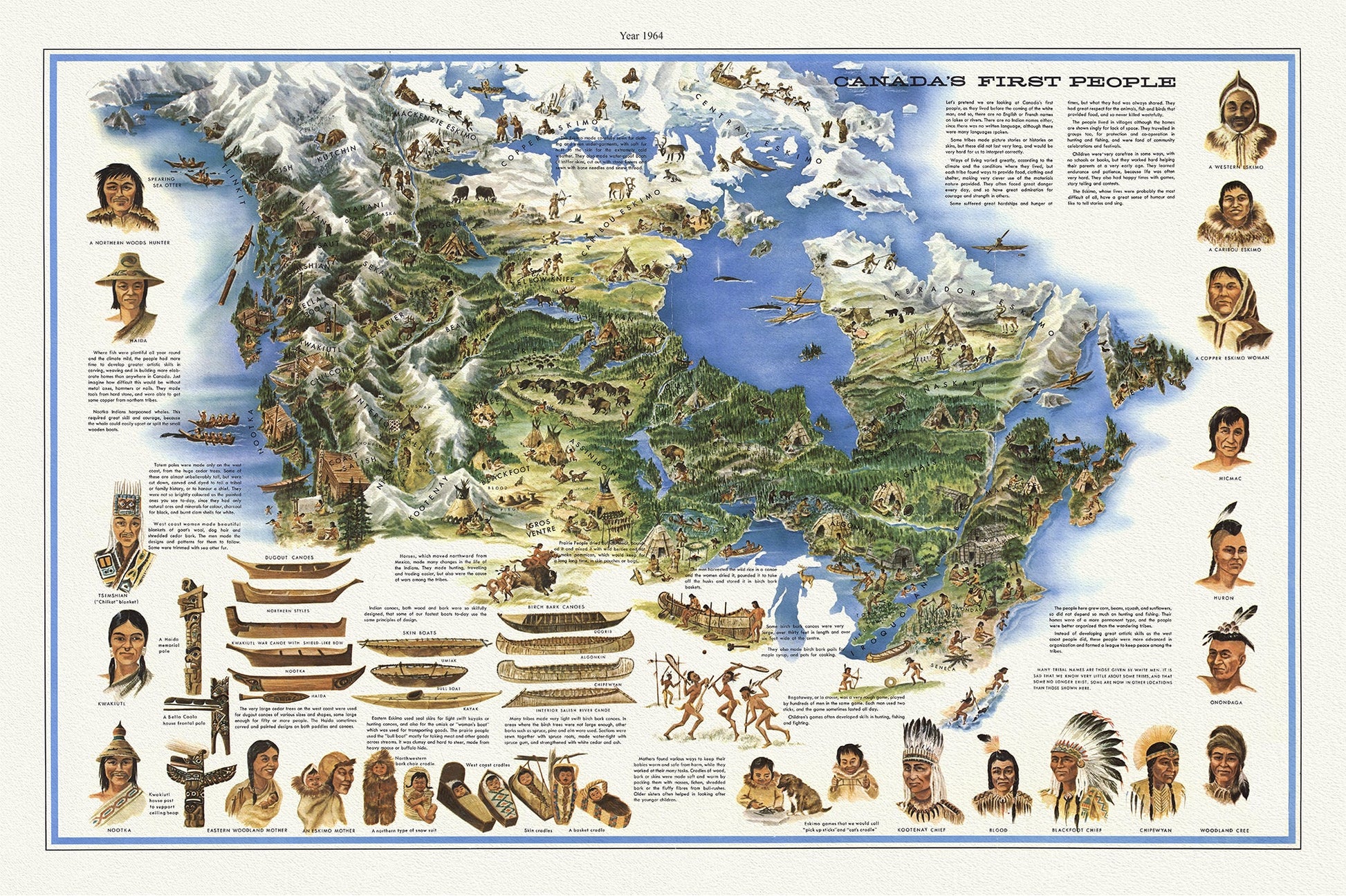Canada First Peoples: - The Map Chest