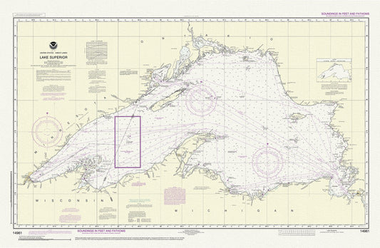 Canada: Great Lakes: Lake Superior: 1983 - The Map Chest