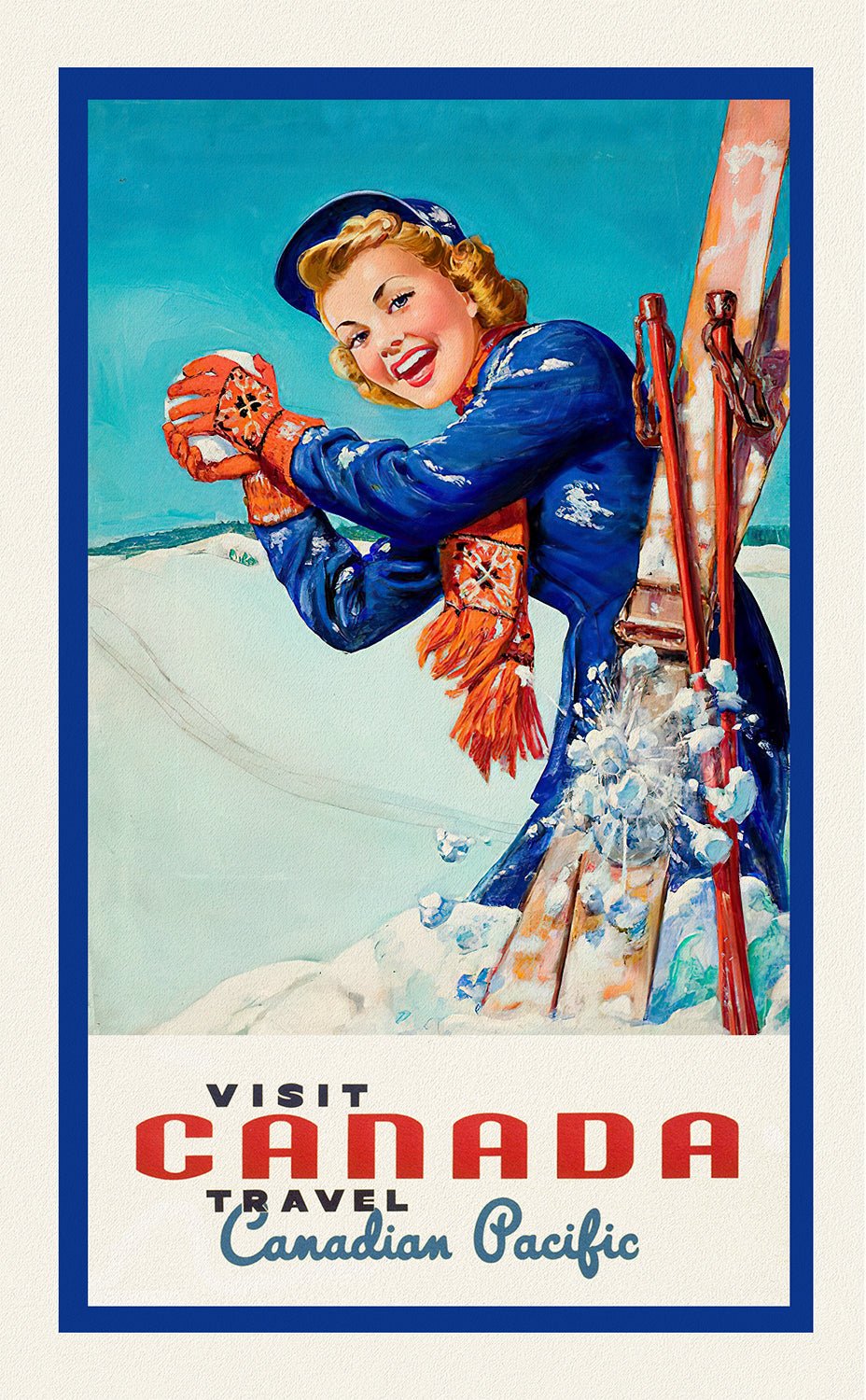 Canada: Posters: Travel: Canadian Pacific, Visit Canada, Ver. VIII - The Map Chest