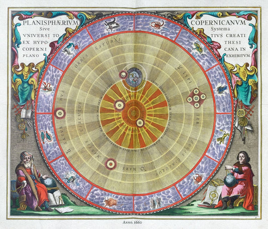 Celestial: Cellarius, Harmoni Macrocosmica IV, 1660 - The Map Chest