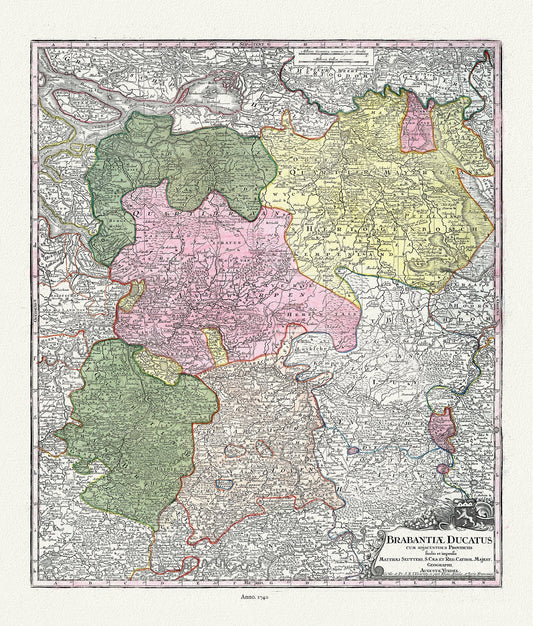 Europe: Low Countries: - The Map Chest