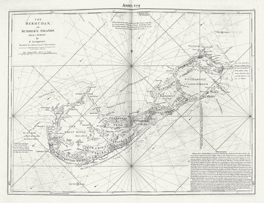 Middle Central America: The Bermudas or Summer's Islands, 1778 - The Map Chest