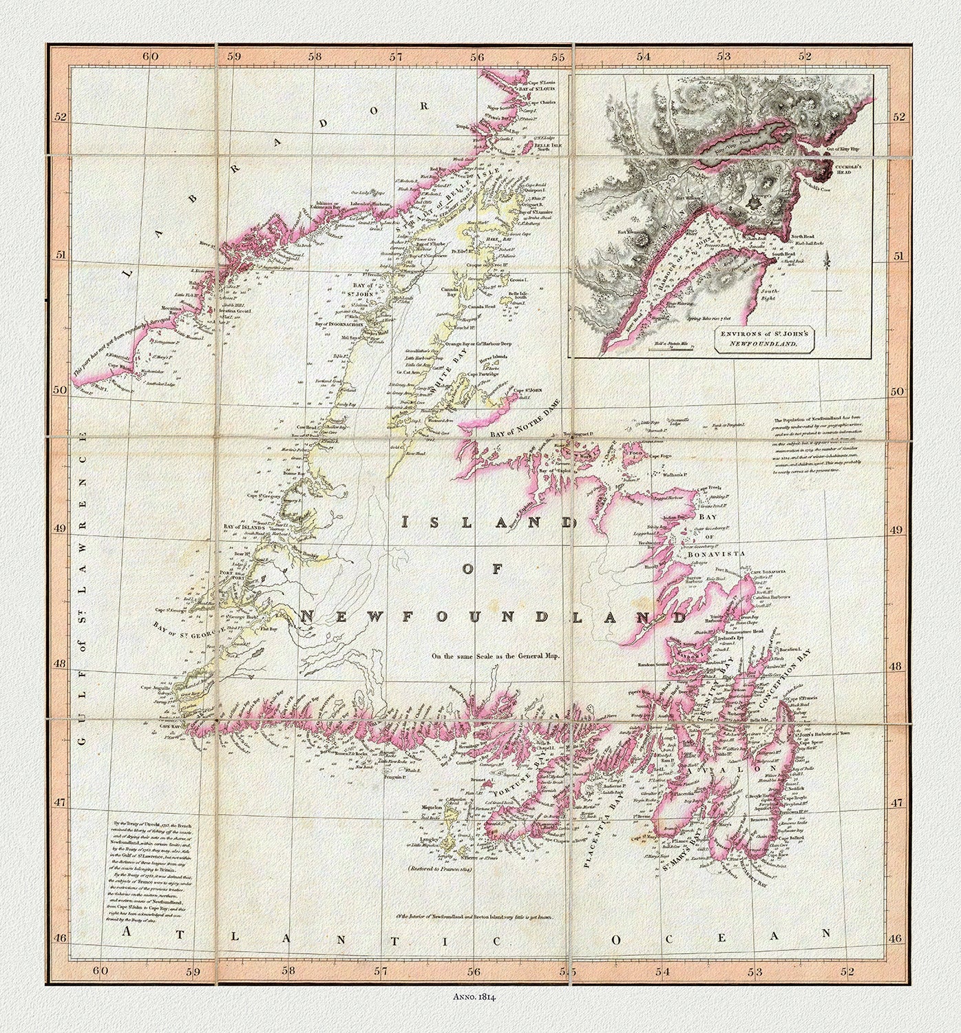 Purdie, Newfoundland, 1814 - The Map Chest
