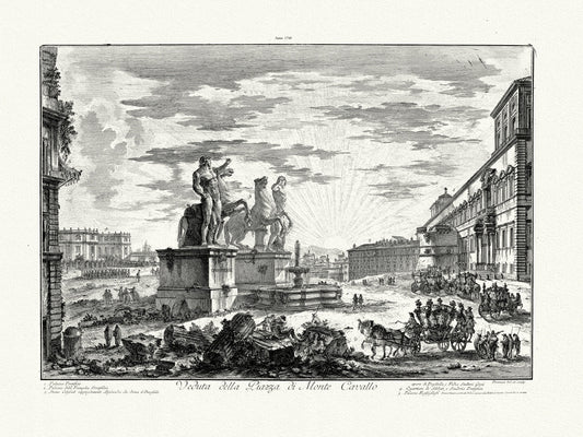 Roman Empire: Giovanni Battista Piranesi, Vedute di Roma, No.XXIV, 1748 - The Map Chest