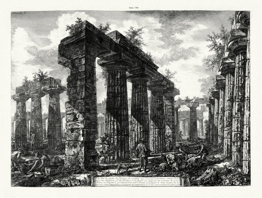 Roman Empire: Giovanni Battista Piranesi, Views of Rome, No. XX, 1760 - The Map Chest