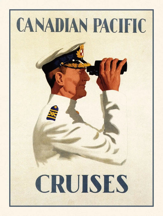 Travel Poster, Canadian Pacific Cruises - The Map Chest