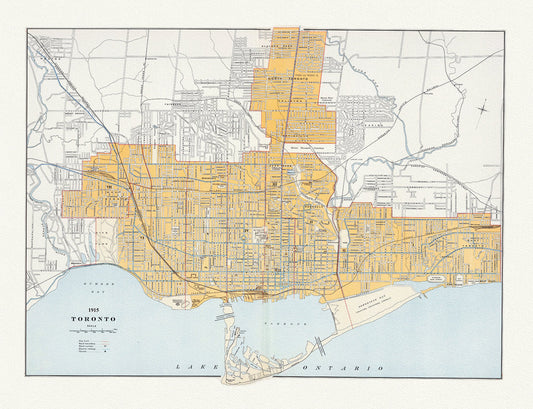 Toronto: Chalifour et Canada Department of the Interior, 1915 , map on heavy cotton canvas, 22x27" approx.
