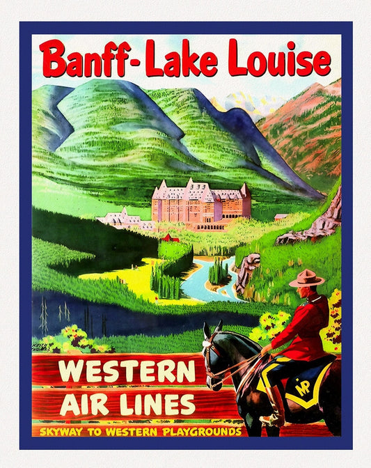 Banff-Lake Louise, Western Air Lines