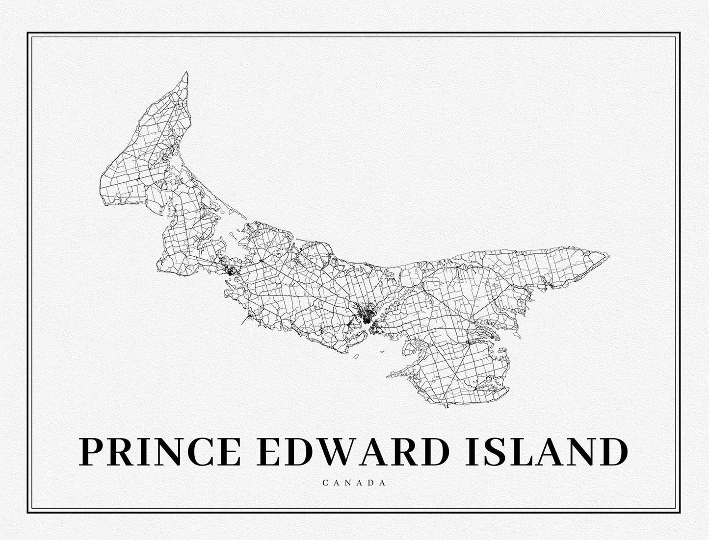 PEI: Prince Edward Island, A Modern Map