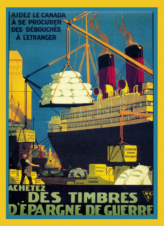 E Canada WW I,Poster, Achetez les Timbres, 1915
